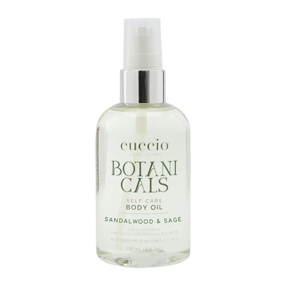 CUCCIO SOMATOLOGY Botanicals Hand & Body Oil - Sandalwood + Sage